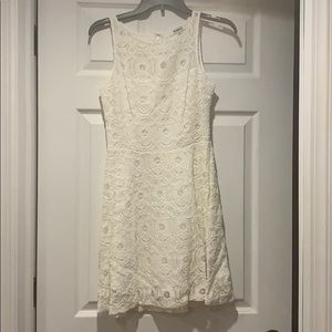 Bb Dakota lace fit and flair dress